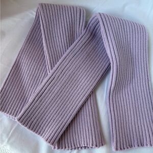 Lavender Ribbed leg warmers